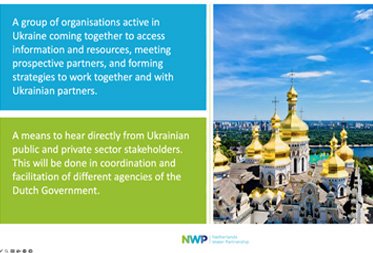 Ukraine-Netherlands Online Introductory Meeting for Water Organisations